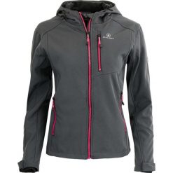 Damska kurtka softshell Athl. Dpt Octavia Lead Grey. Czarne kurtki sportowe ZSPORT, bez wzorów, z softshellu, bez kaptura, do jazdy konnej. Za 298.99 zł.