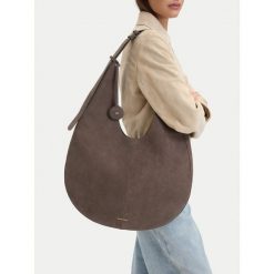 Torebka GINO ROSSI. Brązowe shopper Gino Rossi, bez wzorów, bez dodatków. Za 599.99 zł.