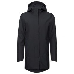Wodoodporna parka dla kobiet VAUDE Cyclist II. Czarne parki Vaude, na zimę, s, z materiału, biznesowe, bez kaptura. Za 830.55 zł.
