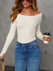 Milan Kiss Sweter w kolorze kremowym rozmiar: L. Brązowe swetry Milan Kiss, l, bez wzorów, bez ramiączek. Za 126.99 zł.