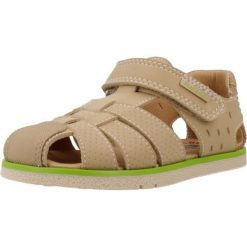Sandały PABLOSKY 055233P Brązowy. Brązowe sandały PABLOSKY, bez wzorów, ze skóry, bez obcasa, bez zapięcia. Za 234.99 zł.