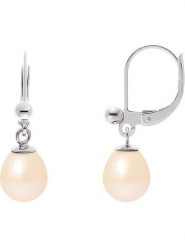 Pearline Srebrne kolczyki z perłami rozmiar: onesize. Różowe kolczyki Pearline, z perłą, srebrne, z zapięciem typu bigiel. Za 173.99 zł.