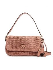 Guess Torebka Ofelia HWWG99 23190 Różowy. Czerwone listonoszki Guess, z aplikacjami, bez dodatków. Za 589.99 zł.