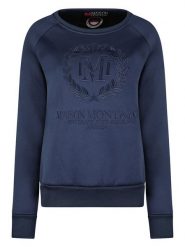 Maison Montaigne Bluza "Fimosai" w kolorze granatowym rozmiar: XL. Niebieskie bluzy Maison Montaigne, xl, bez wzorów, bez kaptura. Za 83.62 zł.