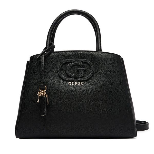 Torebka Guess. Czarne torebki klasyczne Guess, z aplikacjami, bez dodatków. Za 383.99 zł.