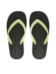 Tommy Jeans Japonki Tjw Cleated Jelly Summer Sandal EN0EN02954 Zielony. Zielone klapki Tommy Jeans, bez wzorów, z jeansu, bez obcasa. Za 209.99 zł.