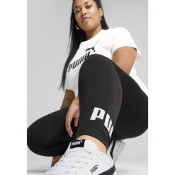 Legginsy damskie z logo No. 1 ESS PUMA Black. Czarne legginsy Puma, l, bez wzorów, z dżerseju. Za 97.00 zł.