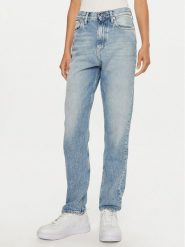 Calvin Klein Jeans Jeansy J20J224008 Niebieski Authentic Straight Fit. Niebieskie jeansy Calvin Klein Jeans, bez wzorów. Za 299.99 zł.