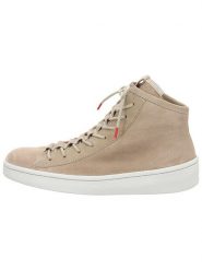 Think! Skórzane sneakersy w kolorze beżowym rozmiar: 40. Brązowe trampki Think!, bez wzorów, za kostkę, bez zapięcia. Za 316.99 zł.