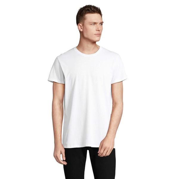 Koszulka Unisex Dla Dorosłych Re Crusader Z Recyklingu. Białe bluzki SOL'S, s, bez wzorów, sportowe, bez kołnierzyka, bez ramiączek. Za 36.99 zł.