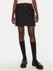 Karen by Simonsen Spódnica mini Ryle 10105192 Czarny Slim Fit. Czarne spódnice Karen by Simonsen, bez wzorów, z syntetyku, mini. Za 239.99 zł.