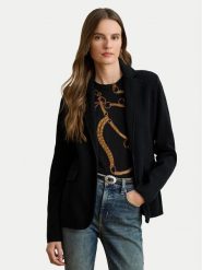 LAUREN RALPH LAUREN Marynarka 200971364001 Czarny Straight Fit. Czarne marynarki i żakiety Lauren Ralph Lauren, xxl, bez wzorów, z bawełny. Za 1,199.00 zł.