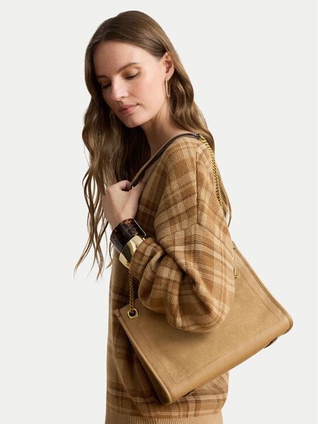 LAUREN RALPH LAUREN Torebka 431980175005 Brązowy. Brązowe torebki klasyczne Lauren Ralph Lauren, bez wzorów, ze skóry, bez dodatków. Za 1,699.00 zł.