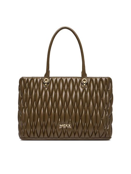 MEXX Torebka C-MEXX-L-012-08 Khaki. Brązowe torebki klasyczne Mexx, bez wzorów, z materiału, bez dodatków. Za 199.99 zł.