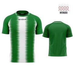 T-shirt sportowy Givova Stripe XL - Oddychający i Trwały. Białe koszulki sportowe Givova, bez wzorów, bez ramiączek, do piłki nożnej. Za 148.99 zł.