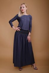 Sukienka Cicha Woda. Sukienki Hultaj Polski, na co dzień, l, bez wzorów, z bawełny, bez kołnierzyka, bez ramiączek, maxi, proste. Za 299.00 zł.