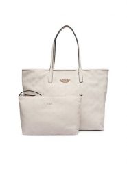 Guess Torebka Victtoria HWPD95 14290 Kremowy. Białe shopper Guess, z aplikacjami, ze skóry, bez dodatków. Za 719.99 zł.