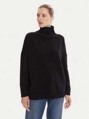Weekend Max Mara Golf Borgia 2525366112 Czarny Relaxed Fit. Czarne golfy Weekend Max Mara, l, bez wzorów, z wełny, bez ramiączek. Za 1,139.00 zł.
