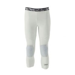 Legginsy 3/4 z nakolannikami McDavid Hex. Białe legginsy MCDAVID, m, bez wzorów, z materiału. Za 333.50 zł.