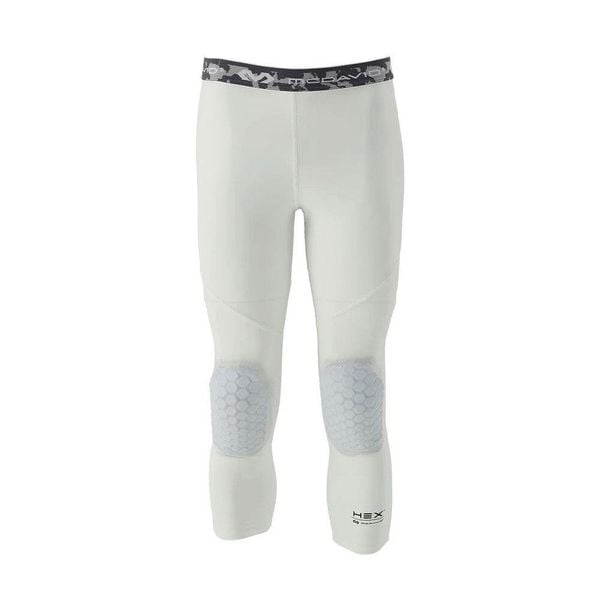 Legginsy 3/4 z nakolannikami McDavid Hex. Białe legginsy MCDAVID, m, bez wzorów, z materiału. Za 311.00 zł.
