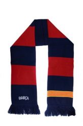 FC Barcelona szalik kibica dwustronny double vertical scarf wielokolorowy. Szaliki FC Barcelona, bez wzorów, z elastanu. Za 129.00 zł.