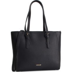Torebka LIU JO - L Tote N19215 E0033 Nero 22222. Czarne shopper Liu Jo, bez wzorów, ze skóry ekologicznej, duże, bez dodatków. W wyprzedaży za 379.00 zł.