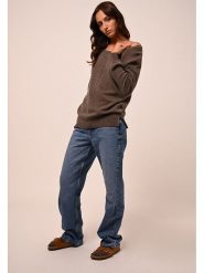 AUTHENTIC CASHMERE Kaszmirowy sweter "Faraut" w kolorze brązowym rozmiar: L. Brązowe swetry AUTHENTIC CASHMERE, l, bez wzorów, z kaszmiru, bez ramiączek. Za 347.99 zł.