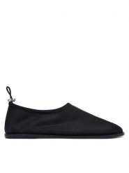 Calvin Klein Baleriny Stretch Ballerina Shoe Spac Mesh HW0HW03041 Czarny. Czarne baleriny Calvin Klein, bez wzorów, z materiału, bez obcasa. Za 489.99 zł.