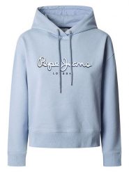 Pepe Jeans Bluza "Maddy" w kolorze błękitnym rozmiar: XL. Niebieskie bluzy Pepe Jeans, xl, bez wzorów, z bawełny, z kapturem. Za 210.95 zł.