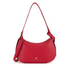 Torebka Beverly Hills Polo Club. Czerwone torebki klasyczne Beverly Hills Polo Club, bez wzorów, bez dodatków. Za 179.99 zł.