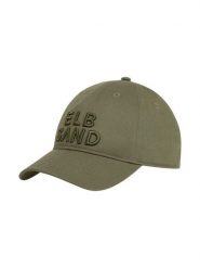 ELBSAND Czapka "Karu" w kolorze khaki rozmiar: onesize. Brązowe czapki ELBSAND, bez wzorów, z bawełny. Za 81.95 zł.