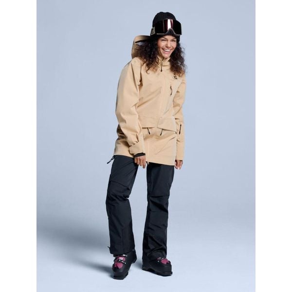 Spodnie narciarskie - Damskie - Hardshell - Freeride 3L - czarne. Czarne spodnie narciarskie POEDERBAAS, l, bez wzorów, z hardshellu, narciarskie. Za 1,219.32 zł.