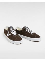 Vans Skórzane sneakersy w kolorze brązowym rozmiar: 38. Brązowe trampki Vans, bez wzorów, bez zapięcia. Za 171.28 zł.