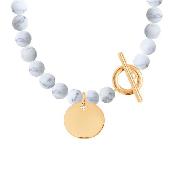 Naszyjnik Cholet pozłacany. Naszyjniki Lilou, pozłacane. Za 605.00 zł.