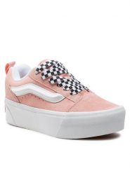 Vans Tenisówki Knu Stack VN000CP6LTP1 Różowy. Czerwone trampki Vans, bez wzorów, z materiału, bez zapięcia. Za 269.99 zł.