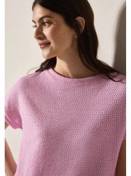 Cecil Koszulka w kolorze jasnoróżowym rozmiar: XL. Różowe bluzki Cecil, xl, bez wzorów, bez kołnierzyka, bez ramiączek. Za 70.08 zł.