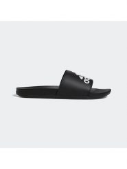 Adidas Klapki w kolorze czarnym rozmiar: 43. Czarne klapki Adidas, bez wzorów, z otwartym noskiem, bez obcasa. Za 151.95 zł.