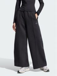 Adidas Spodnie dresowe Spacer KR9176 Czarny Loose Fit. Czarne spodnie dresowe Adidas, xs, bez wzorów, z bawełny. Za 298.99 zł.