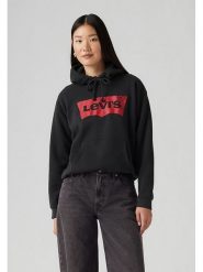 Levi's Bluza w kolorze czarnym rozmiar: S. Czarne bluzy Levi's®, s, bez wzorów, z kapturem. Za 170.87 zł.