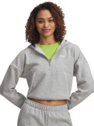 Under Armour Bluza polarowa w kolorze szarym rozmiar: L. Szare bluzy Under Armour, l, bez wzorów, z polaru, bez kaptura. Za 141.85 zł.