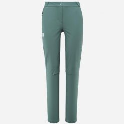 Spodnie trekkingowe damskie Millet Ubic Stretch Pant W regular fit. Zielone spodnie sportowe Millet, bez wzorów, trekkingowe. Za 309.00 zł.