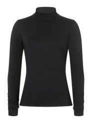 More & More Koszulka w kolorze czarnym rozmiar: 36. Czarne bluzki More & More, bez wzorów, bez kołnierzyka, bez ramiączek. Za 34.95 zł.