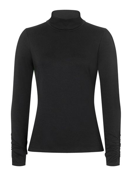 More & More Koszulka w kolorze czarnym rozmiar: 36. Czarne bluzki More & More, bez wzorów, bez kołnierzyka, bez ramiączek. Za 34.95 zł.