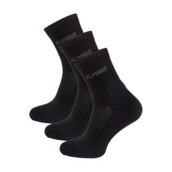 Skarpety trekkingowe dla dorosłych Alpinus Alpamayo 3-pack czarne. Czarne skarpety Alpinus, bez wzorów. Za 55.00 zł.
