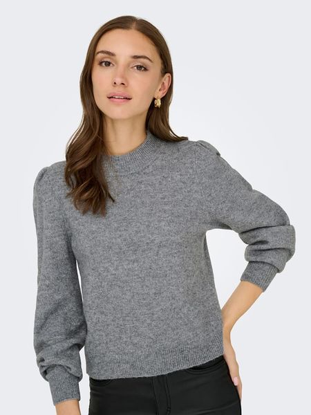 JDY Sweter w kolorze szarym rozmiar: L. Szare swetry JDY, l, bez wzorów, bez ramiączek. Za 105.38 zł.