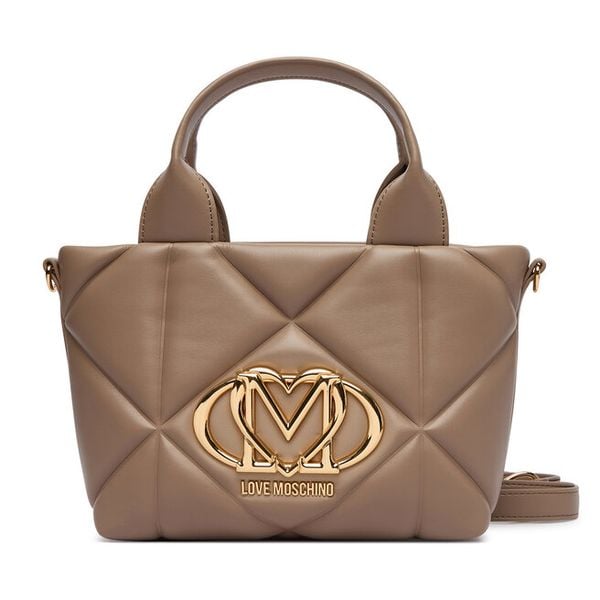 Torebka LOVE MOSCHINO. Brązowe torebki klasyczne Love Moschino, bez wzorów, bez dodatków. Za 949.99 zł.