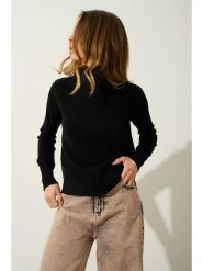 AUTHENTIC CASHMERE Kaszmirowy golf "Cassy" w kolorze czarnym rozmiar: M. Czarne golfy AUTHENTIC CASHMERE, m, bez wzorów, z kaszmiru, bez ramiączek. Za 259.74 zł.
