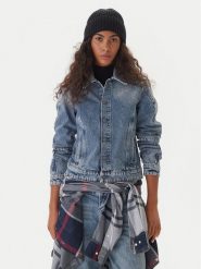 G-Star Raw Kurtka jeansowa Kitoh 3D D26776 E207 Niebieski Regular Fit. Niebieskie kurtki G-Star, l, bez wzorów, z bawełny, bez kaptura. Za 510.99 zł.