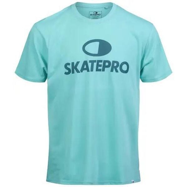 Odzież T-shirts unisex SkatePro Koszulka - 8-10 - Wasabi. Niebieskia bluzki SKATEPRO, bez wzorów, z materiału, sportowe, bez kołnierzyka, bez ramiączek. Za 119.99 zł.
