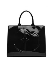 Eva Minge Torebka EO-ALICE-LDA8226-1 Czarny. Czarne torebki klasyczne Eva Minge, bez wzorów, z materiału, bez dodatków. Za 399.99 zł.